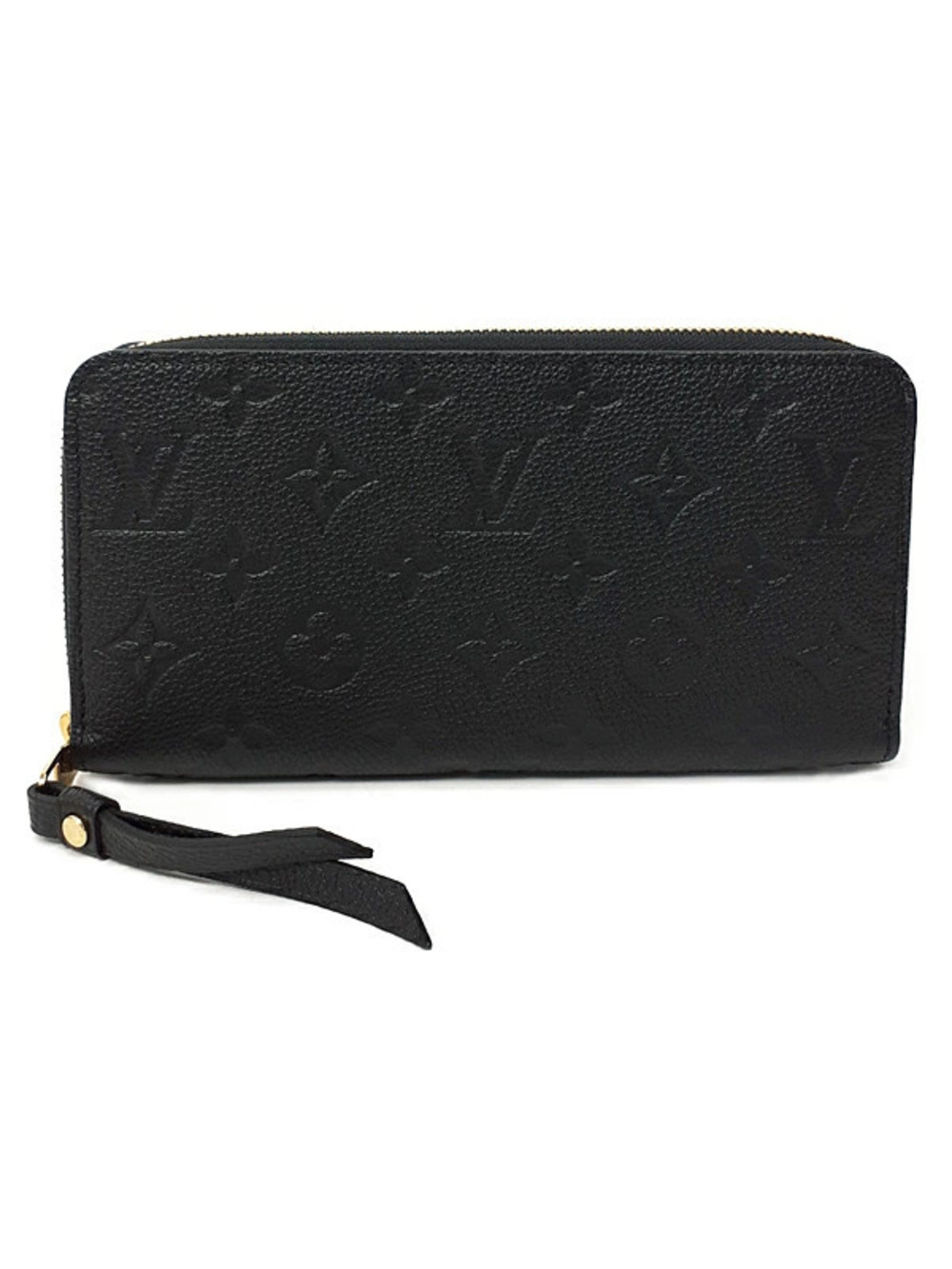 Louis Vuitton Monogram Empreinte Zippy Wallet Round Zipper Long